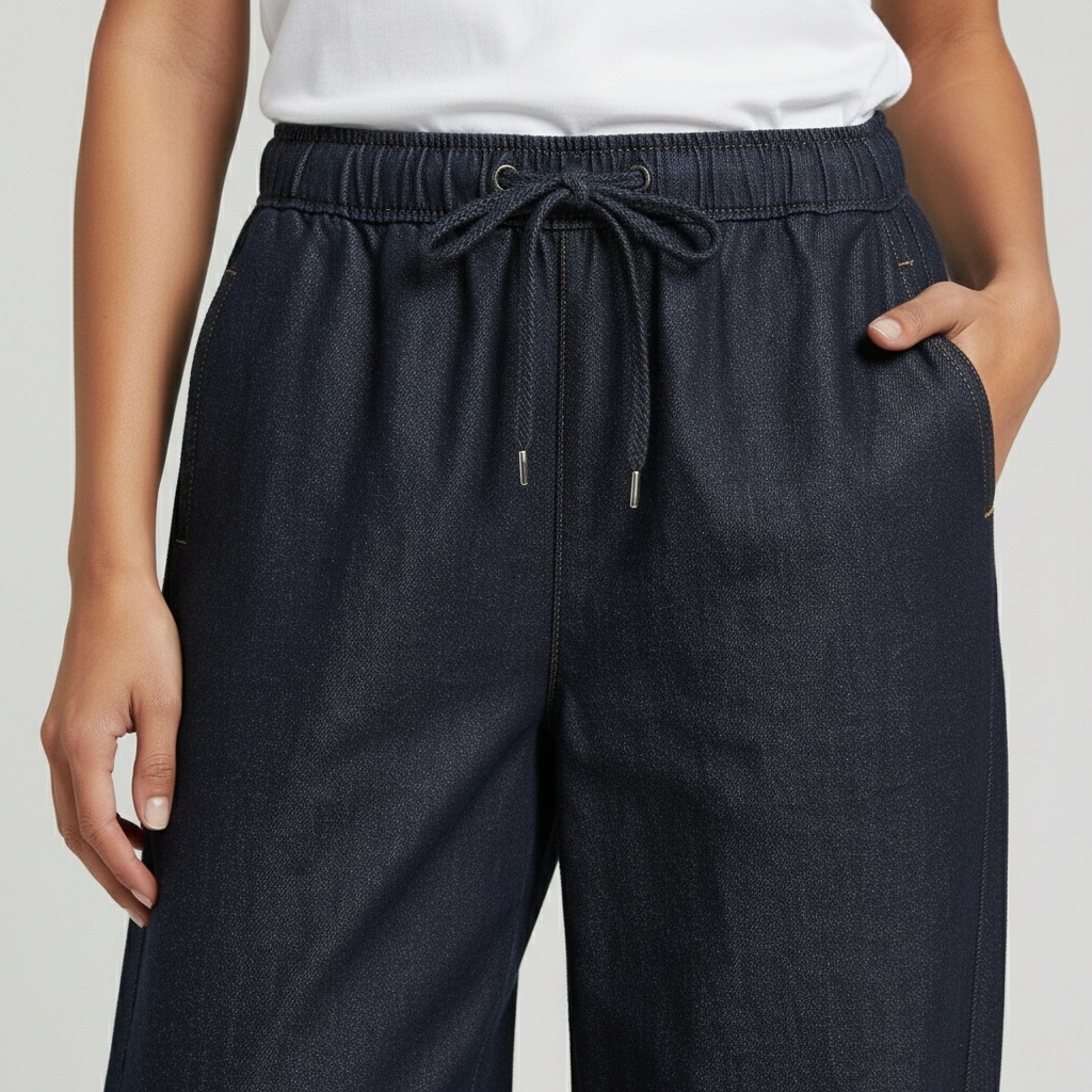 Denim Trousers - Detail View