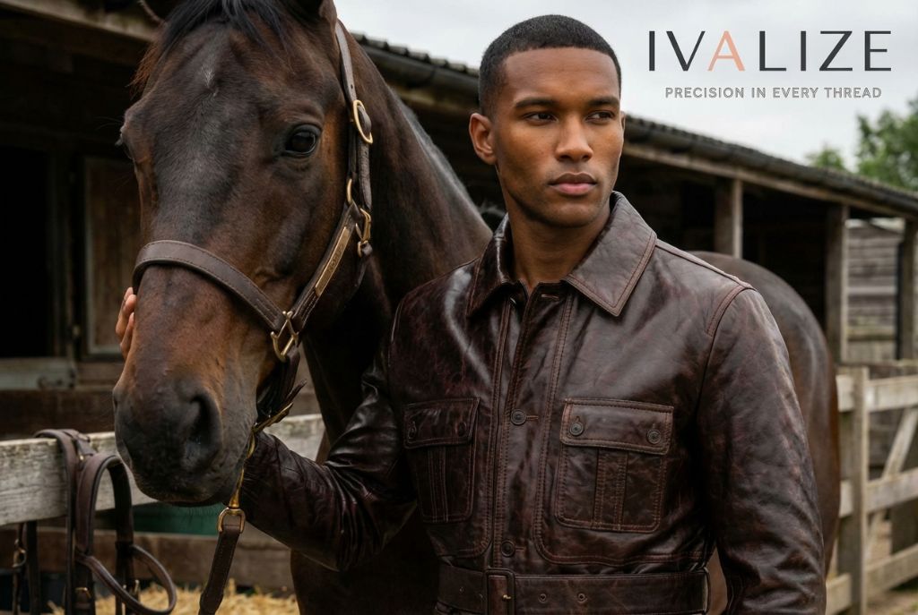 Stable Portrait Editorial - IVALIZE Fashion Photography